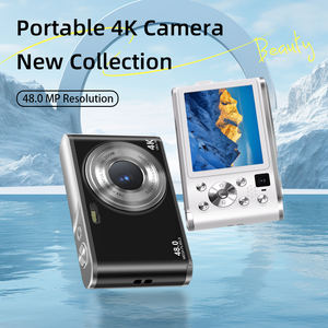 Cámara Digital de Doble Lente <span class=keywords><strong>4K</strong></span>, Cámara de Fotografía de 48MP con Enfoque Automático, Videocámara Vlog, Cámaras Compactas con Pantalla, Cámara Digital Profesional <span class=keywords><strong>4K</strong></span> - Product Image 3