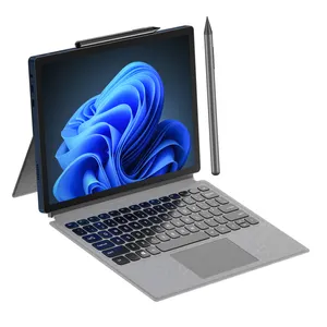 Портативный 12-дюймовый ноутбук сенсорный экран четырехъядерный ноутбук 2 в 1 планшетный ПК для бизнес-офиса студента