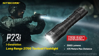 Nouvelle lampe rechargeable USB-C Nitecore P23i, 5000 Lumens, lampe torche LED, lanterne à bulles, batterie intégrée de 5000mAh