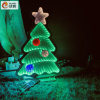 Eumin Arbre miroir infini LED de 11 pouces avec lumières néon LED, alimenté par piles 110V pour la maison, les magasins, les bureaux et plus encore