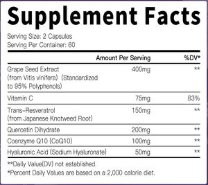 Logo privé <span class=keywords><strong>Capsule</strong></span> d'extrait de pépins de raisin 95% Polyphénol de pépins de raisin - Product Image 6