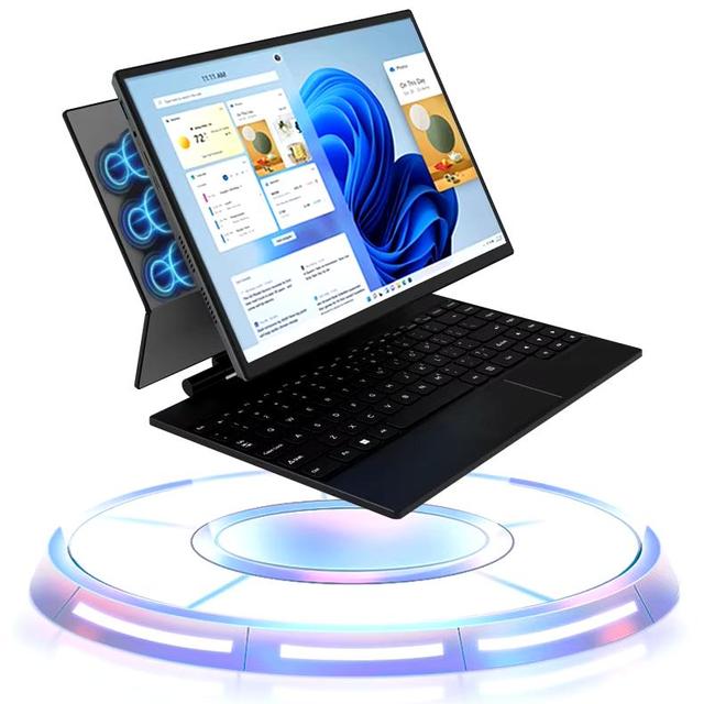 2025 Hot Sales 2 in 1 Laptop 14 Inch Touch Screen Win 11 Pro Laptop Intel N95 Detachable Keyboard Tablet Business Education