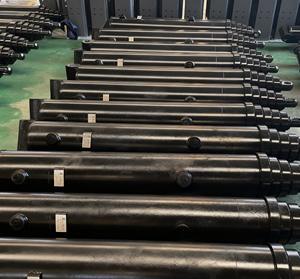 30 тонн грузовик прицеп многоступенчатый двухсторонний жесткий хромированный Телескопический подъемный цилиндр - Product Image 4