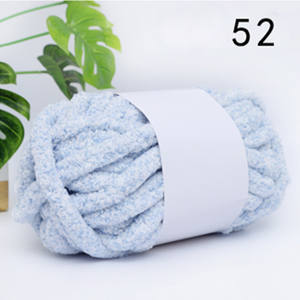 Shijiazhuang Peige Usine En Gros Bras Crochet 100% Polyester 0.1Nm 2cm Chunky Doux Moucheté Couleurs Chenille Fil - Product Image 3