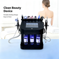 Appareil professionnel de salon de beauté multifonctionnel pour le rajeunissement de la peau, le nettoyage en profondeur du visage, machine de beauté faciale à usage commercial