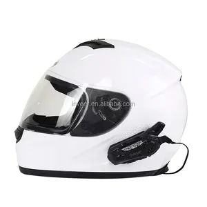 inveer IPX6防水坚固设计双工蓝牙对讲头盔耳机E1头盔摩托车配件耳机