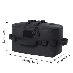 <span class=keywords><strong>Sac</strong></span> de camping extérieur multi-couleurs, grande capacité, portable, pratique, imperméable, avec fermeture éclair et organiseur - Product Image 6