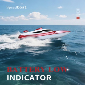 Bateau de course RC Wltoys WL918 RTR avec télécommande 2,4 GHz, étanche, vitesse de 35 m/h, piles incluses, divertissement en plein air - Product Image 5