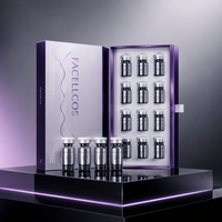 Scatola Rigida per Cosmetici OEM ODM con Goffratura, Confezione Regalo Personalizzata a Forma di Libro per Set di Fiale con Vassoio Interno