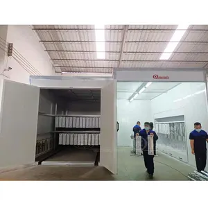 Aluminum Powder Spray Paint Booth Infrared Paint Oven