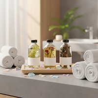 Diffuseur d'aromathérapie rechargeable multi-tailles en verre pour hôtel et usage domestique