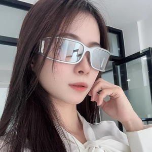 แว่นกันแดดสำหรับปั่นจักรยานแบบเต็มกรอบ UV400 ป้องกันรังสียูวี สไตล์สตรีท แว่นตาอเนกประสงค์ - Product Image 2