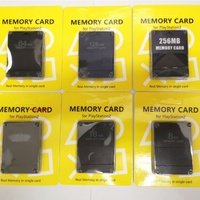 Carte de stockage de jeu Finera PS2 - 8 Mo - 256 Mo de mémoire pour 2