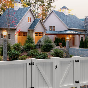 Loquet de porte robuste autobloquant à montage sur poteau levier de gravité automatique loquets de porte de clôture en bois <span class=keywords><strong>pour</strong></span> clôtures en PVC/vinyle - Product Image 5