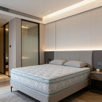 Matelas Orthopédique Moderne à Ressorts, Vente en Gros Direct Usine, 27 cm d'Épaisseur, Tissu Tricoté, Garantie 10 Ans, Haute Qualité, Durable