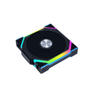Ventilateur PC <span class=keywords><strong>Lian</strong></span> <span class=keywords><strong>Li</strong></span> UNI FAN SL LCD <span class=keywords><strong>120</strong></span> avec effets d'éclairage double zone, écran LCD 1,6 pouces, roulement FDB, pales normales et inversées pour boîtier d'ordinateur - Product Image 3