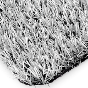 Lfl cỏ nhân tạo Trắng xám 2 màu sắc cao thực tế thân thiện với môi trường không thấm nước trong nhà ngoài trời nhiều màu tổng hợp Turf - Product Image 2