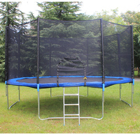Trampolín Redondo para Exteriores de Fábrica, 6 pies, 8 pies, 10 pies, 12 pies, 14 pies, 15 pies, 16 pies, 150 kg, Trampolín para Niños