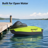 Vente flash Havospark 16KW 72V Jet ski électrique avec batterie à charge rapide de 6,2KWH pour les sports nautiques et les loisirs en lac
