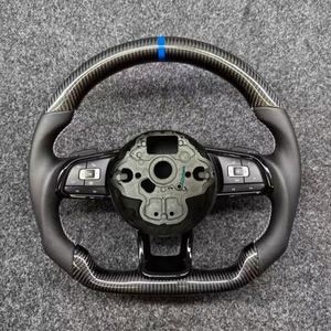 Volante de fibra de carbono deportivo de alta calidad para Volkswagen MK5-MK8 GTI Polo Passat CC <span class=keywords><strong>R</strong></span> <span class=keywords><strong>Line</strong></span> - Product Image 3