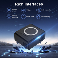 YT300 hologramme intelligent 4K Mini projecteurs 1080P LED Laser vidéo Portable projecteur avec Android TV Box Home Media Player Proyector