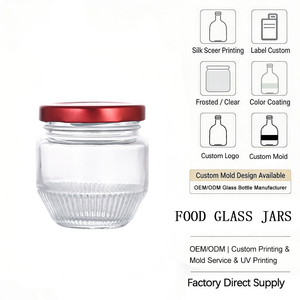 Vente en gros de pots en verre <span class=keywords><strong>Newray</strong></span> de 50 ml pour nid d'oiseau, avec couvercle en aluminium de qualité supérieure, base gravée, personnalisation du logo fournie - Product Image 6