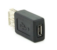 Adaptateur Micro USB femelle vers femelle, usb-otg, convertisseur pour clavier, souris