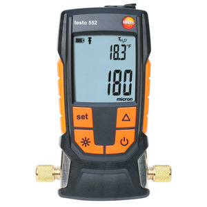 เครื่องวัดสุญญากาศดิจิตอล Testo 552 พร้อมหน้าจอแสดงผล วัดค่าสัมบูรณ์และสัมบูรณ์เชิงลบ พร้อมเครื่องสอบเทียบ ผลิตในเยอรมนี - Product Image 1