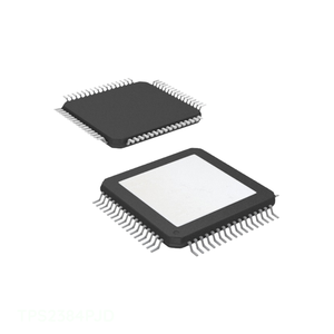 Composant électronique à puces 64 TQFP à pad exposé TPS2384PJD, circuit intégré de gestion de l'alimentation (PMIC) IC POE CNTRL 4 CANAUX 64HTQFP BOM IC en stock - Product Image 1