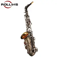 Alto Saxophone Professional Black Nickel Plate Body KSA-A3 Alto Saxophone