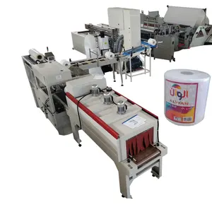 Industrial paper maxi roll making machine