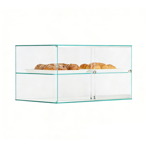 Vitrine de Comptoir en Verre pour Boulangerie, Présentoir à Pain, Vitrine à Desserts et Pâtisseries, Meuble Personnalisé pour Magasin Entier - Product Image 2