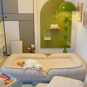 A beanbag <b>sofa</b> <b>bed</b> for the balcony or living room; it can be used for lying down, sleeping, or <b>folding</b>; suitable for home use, - Product Image 4