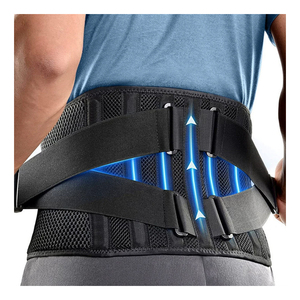 Verstelbare Taillesteunbeugel Lumbale Rugriem Anti-Slip Lumbale Ondersteuning Volwassen Riem Rugsteunen Voor Lage Rugpijn - Product Image 1