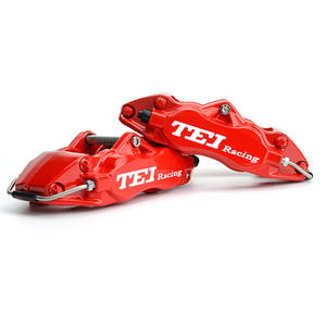 TEI Racing étrier 4 pistons forgé<span class=keywords><strong>s</strong></span> Kit d'étrier 330x28MM <span class=keywords><strong>de</strong></span> roue <span class=keywords><strong>de</strong></span> 18 pouces pour <span class=keywords><strong>MINI</strong></span> <span class=keywords><strong>COOPER</strong></span> R50 R53 <span class=keywords><strong>R56</strong></span> F56 Countryman R60 2000-2019 - Product Image 2
