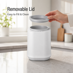 Compostador Eléctrico de Desechos de Alimentos, Máquina de Cocina de 4L, Acero Inoxidable, 0.75 HP, Temporizador Inteligente para Ciclo de Compostaje, Sin Olor, para Interiores del Hogar - Product Image 3