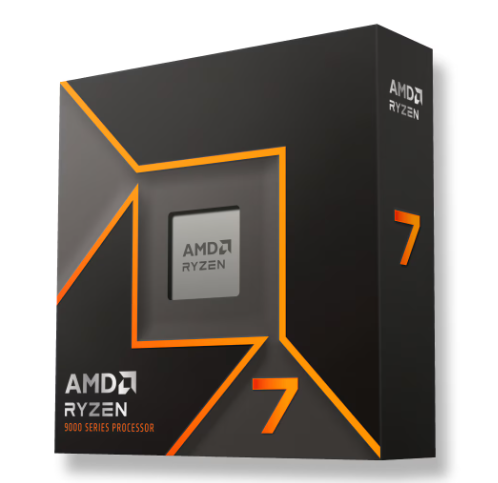Brand New R7 9700X CPU Processor 8-Core 3.8 GHz Socket AM5 for Desktop Part of the R7 9000 Series Granite Ridge