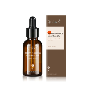 Huile essentielle QBEKA pour l'amélioration mammaire : stimule les tissus mammaires, les muscles pectoraux et les poumons, améliore la courbe thoracique et la forme des seins. - Product Image 5