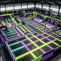 Parc d'attractions personnalisé, parc de trampolines intérieur, centre sportif familial commercial, parc d'aventure pour enfants et adultes