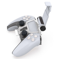 Pince de téléphone portable support de pince de jeu pour manette PS5 support de montage de poignée de manette pour accessoires de jeu de manette PS5