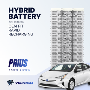 แบตเตอรี่ไฮบริด VOLTREXX 7.2V 6500mAh เทคโนโลยีการชาร์จเร็วแบบ OEM สำหรับ TOYOTA PRIUS - Product Image 1
