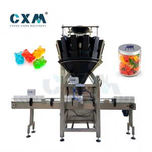 Machine de pesage et de remplissage de granulés de bonbons, adaptée aux bonbons, aux noix et aux petites particules - Product Image 1