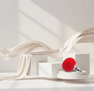 Enchufe Anal de silicona de cola de zorro con vibrador de bala, tapón Anal, masajeador de próstata, consolador de joyería, Juguetes sexuales para adultos para mujeres y parejas - Product Image 1