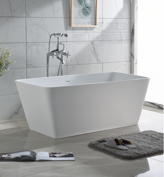 Classical European Style Freestanding Rectangle Bathtub