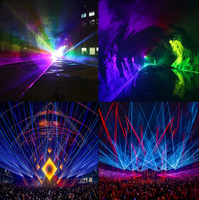 Machine à Décorations, Projecteur Couleur 15W Rgb, Faisceau de Lumière Laser Animé pour Éclairage de Mariage