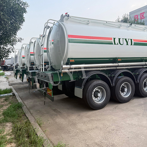 Semirremolque Cisterna de Combustible de Acero al Carbono de 3 Ejes LUYI, <span class=keywords><strong>4</strong></span> Compartimentos, Vapor, 38 Metros Cúbicos, Carga Útil >30000 kg, Longitud 15500 mm - Product Image 5
