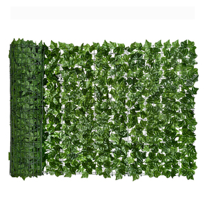 Valla de <span class=keywords><strong>malla</strong></span> de <span class=keywords><strong>hiedra</strong></span> <span class=keywords><strong>Artificial</strong></span>, Panel de hojas de cobertura verde, simulación de valla de <span class=keywords><strong>hiedra</strong></span> para decoración de jardín - Product Image 1