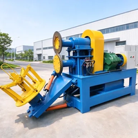 Broyeur de pneus industriel à double arbre avec lames de broyage pour pneus usagés