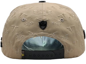 <span class=keywords><strong>Gorra</strong></span> de Béisbol Estilo Nuevo Color Caqui con Diseño Jacquard, Insignia Metálica 3D de Fénix y <span class=keywords><strong>Gallo</strong></span>, Corona Alta, Forro de Satén - Product Image 5