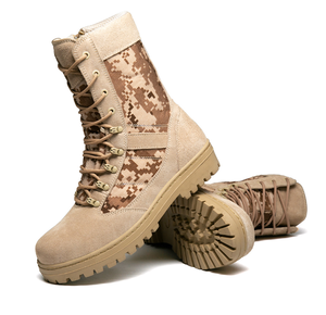 Botas de Desierto DFS26 Personalizadas de Gamuza con Camuflaje, Suela de Goma y Costuras Completas - Product Image 3